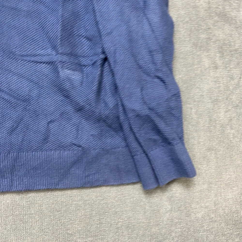 Banana Republic Sweater Men 2XL Blue Texture Knit Comfort Minimalist Casual Wear